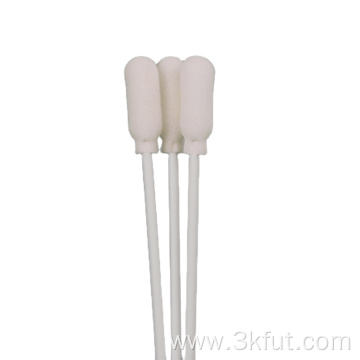 Ink jet printer cleaning head swab